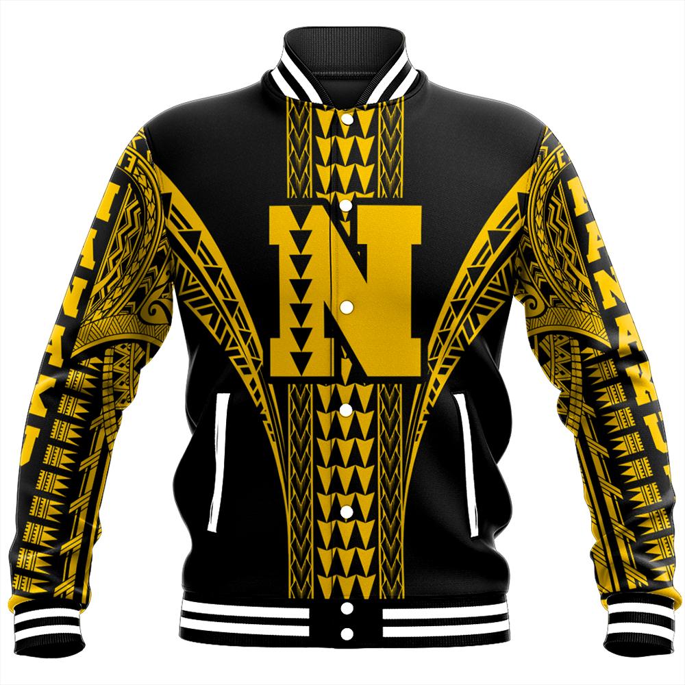 Hawaii Baseball Jacket - Nanakuli High Baseball Jacket - AH Unisex Black - Polynesian Pride
