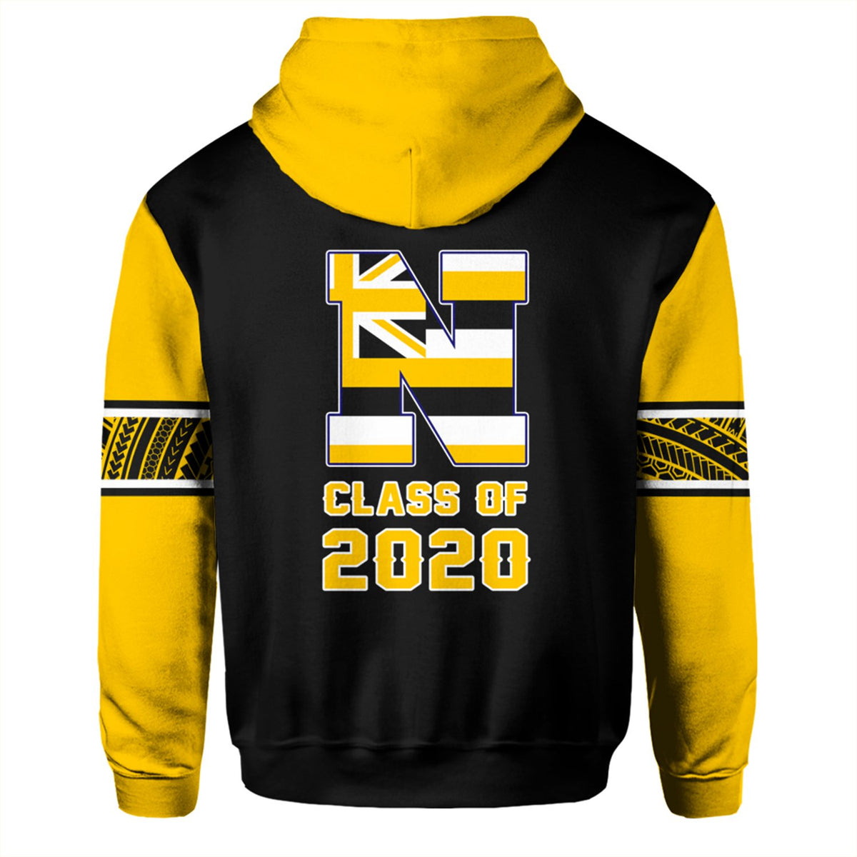 Custom Hawaii Hoodie Nanakuli High Custom Your Class Zip Hoodie - Polynesian Pride