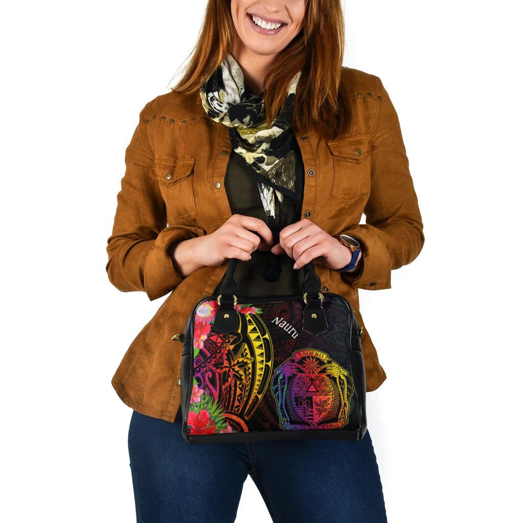 Nauru Shoulder Handbag - Tropical Hippie Style - Polynesian Pride