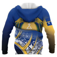 Nauru Coat of rms Hoodie Polynesian Pattern - Polynesian Pride