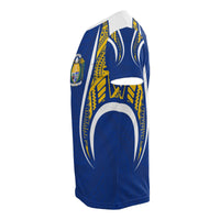 Nauru T Shirt Nauru Coat Of Arms Polynesian Stylized - Polynesian Pride