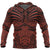 New Zealand Hoodie Moko Maori Unisex Brown - Polynesian Pride