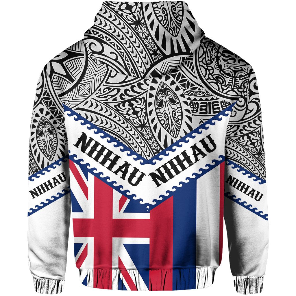 Hawaii Flag Niihau Hoodie Mit Style - Polynesian Pride