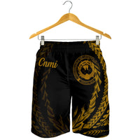 Northern Mariana Islands Men's Shorts - Wings Style - Polynesian Pride