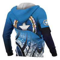 Northern Mariana Island Coat of rms Hoodie Polynesian Pattern - Polynesian Pride