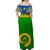 (Custom Personalised) Malampa Province Off Shoulder Long Dress Vanuatu Pig Tusk Polynesian Flag Style LT14 - Polynesian Pride