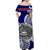 (Custom Personalised) American Samoa Independence Day Off Shoulder Long Dress Polynesian Special Version LT14 - Polynesian Pride