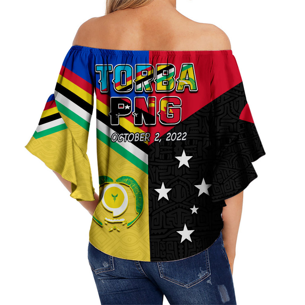Torba PNG Day Off Shoulder Waist Wrap Top 2022 Simple Polynesia LT13 - Polynesian Pride