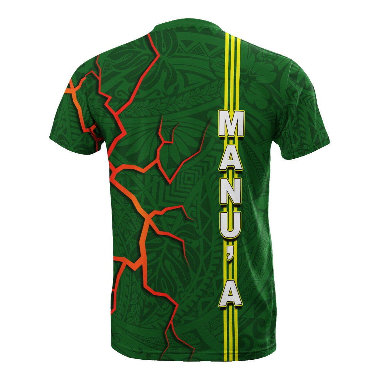 American Samoa T Shirt Tau Manua Volcanic - Polynesian Pride