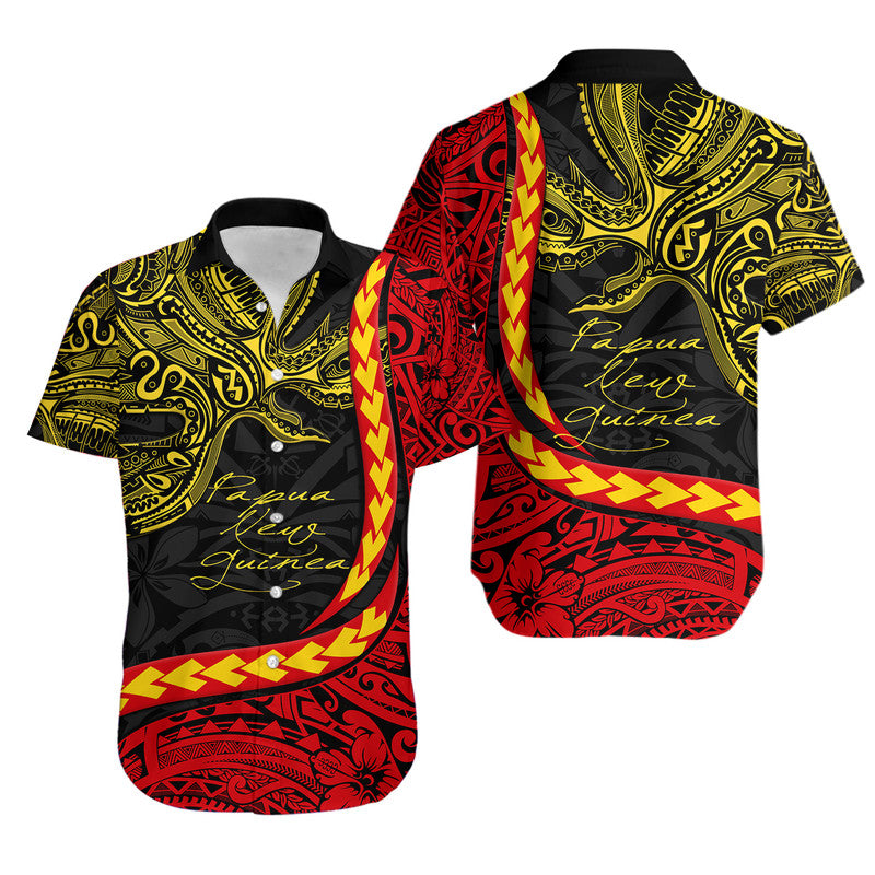 Papua New Guinea Hawaiian Shirt Unique Bird Style LT9 Unisex Black - Polynesian Pride