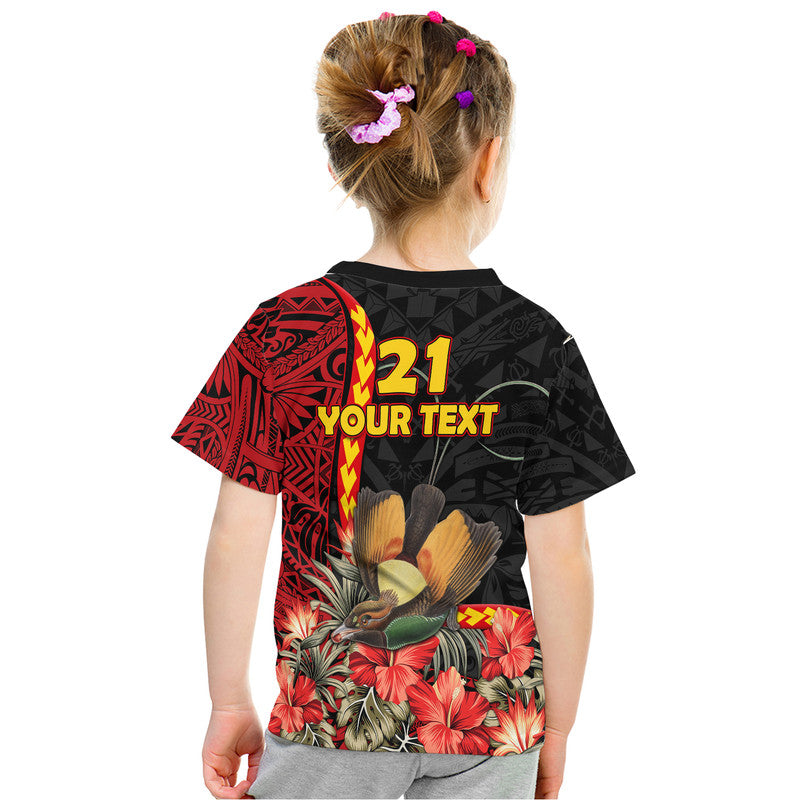 Custom Papua New Guinea T Shirt Unique Bird With Tropical Vintage Plant LT9 - Polynesian Pride