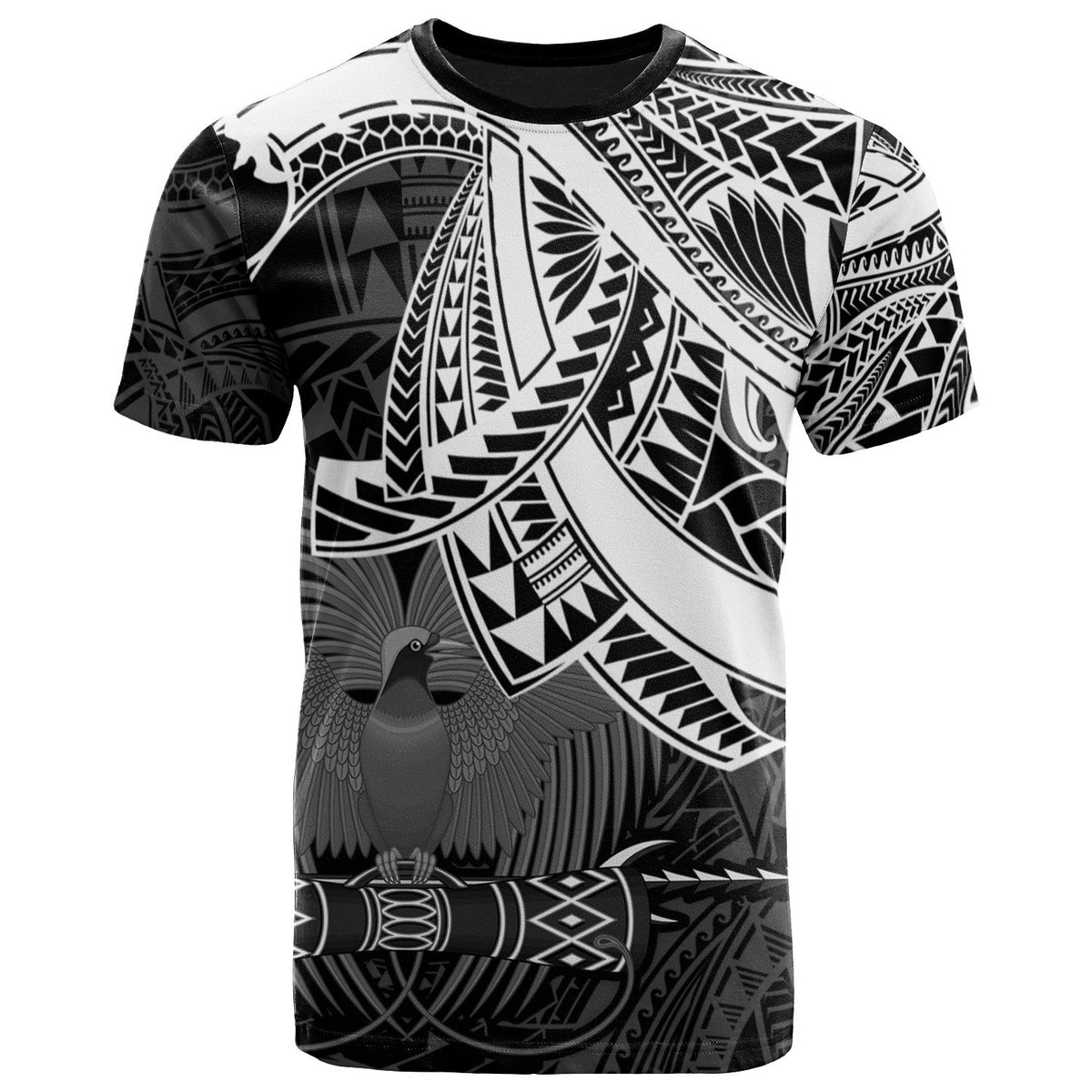 Papua New Guinea T Shirt Life Style Unisex Black - Polynesian Pride