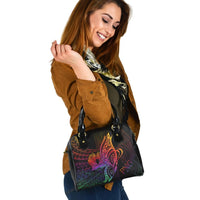 Papua New Guinea Shoulder Handbag - Butterfly Polynesian Style - Polynesian Pride