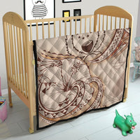 Pohnpei Premium Quilt - Hibiscus Flowers Vintage Style - Polynesian Pride