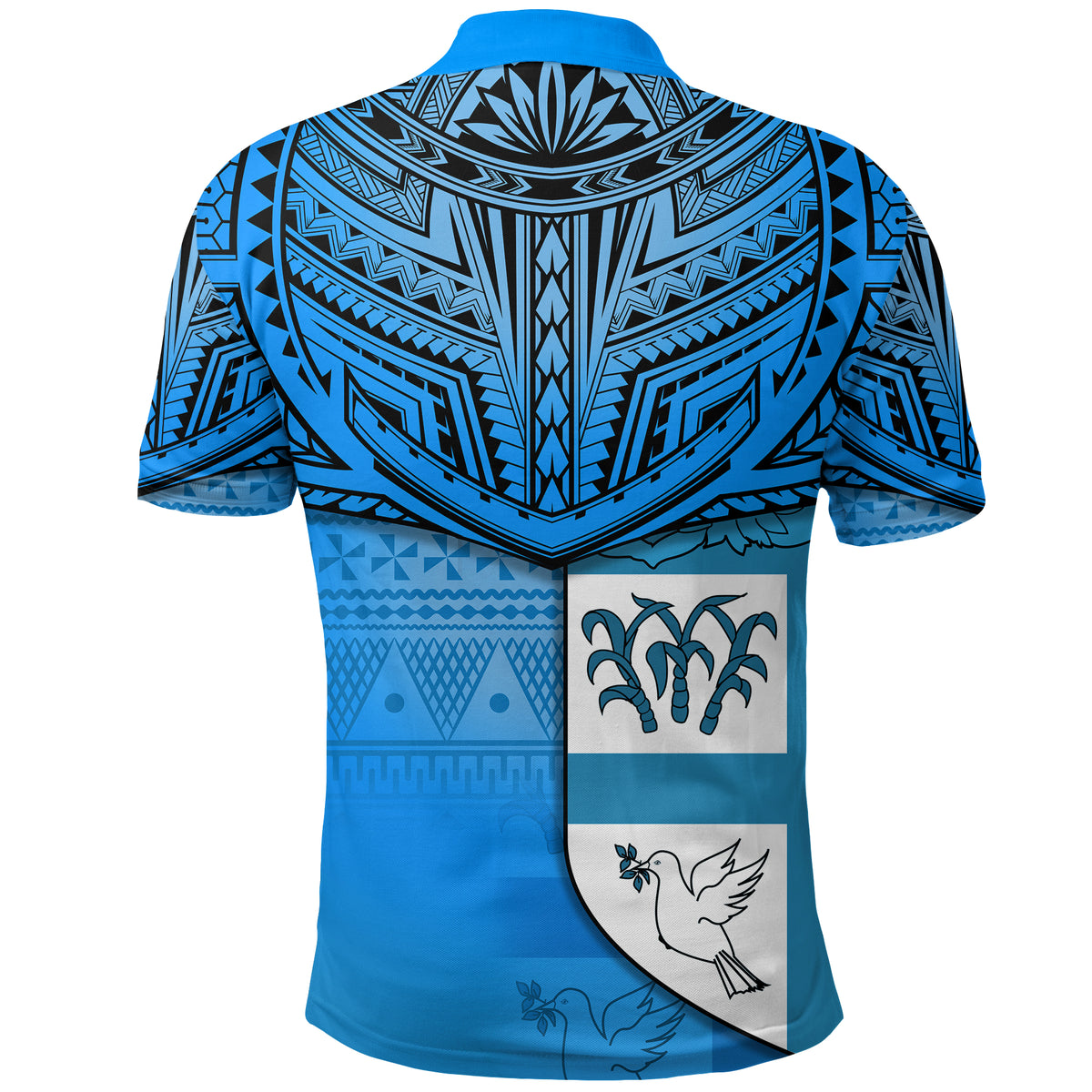 Fiji Creative Polo Shirt Love Country LT13 - Polynesian Pride