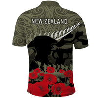 New Zealand ANZAC 2022 Polo Shirt Maori Camouflage LT14 - Polynesian Pride