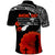 New Zealand ANZAC 2022 Polo Shirt Maori Mix Fern Poppy LT13 - Polynesian Pride