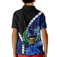Pohnpei Polo Shirt KID Polynesian Style LT6 - Polynesian Pride