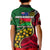 Vanuatu Mix Aboriginal Happy Independence Day Polo Shirt KID LT6 Unisex Red - Polynesian Pride