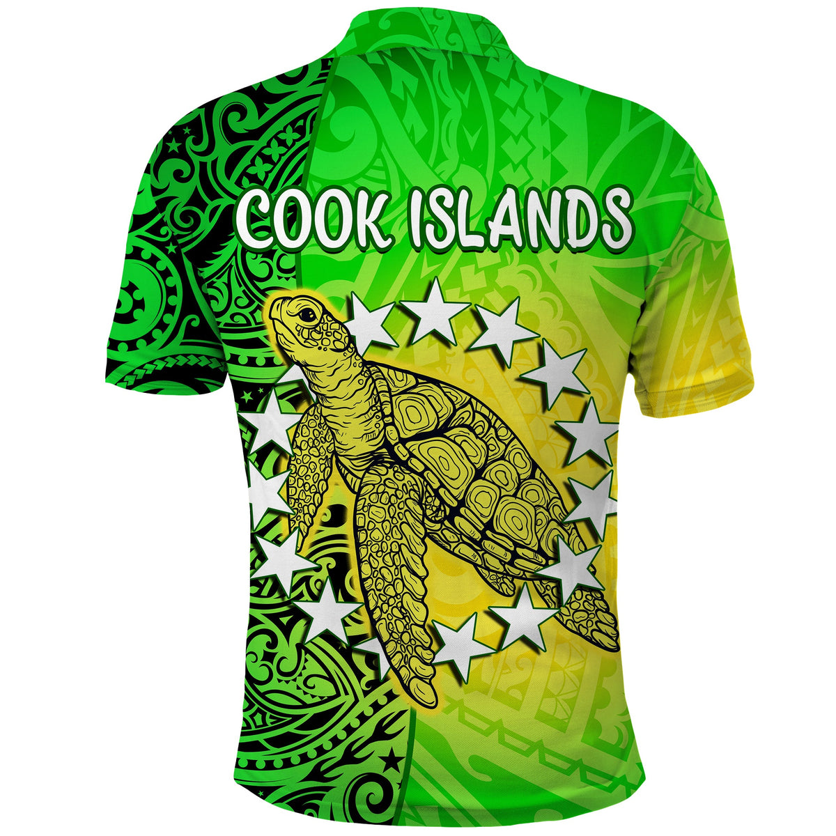 Custom Cook Islands Polo Shirt Kuki Airani Coat Of Arms Turtle Polynesian LT14 - Polynesian Pride