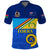 Custom Torba Vanuatu Province Polo Shirt Mix Australia Flag LT13 Blue - Polynesian Pride