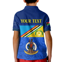 Custom Torba Vanuatu Province Polo Shirt Mix Australia Flag LT13 - Polynesian Pride