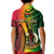 Vanuatu Polo Shirt Luganville Polynesian Reggae Coat Of Arms LT14 - Polynesian Pride