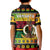 Vanuatu Christmas Polo Shirt KID Pig Tusk Polynesian Joyeux Noel Flag Art LT14 - Polynesian Pride