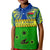 Malampa Province Polo Shirt Vanuatu Pig Tusk Polynesian Flag Style LT14 - Polynesian Pride