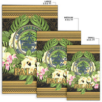 Palau Area Rug - Polynesian Gold Patterns Collection - Polynesian Pride