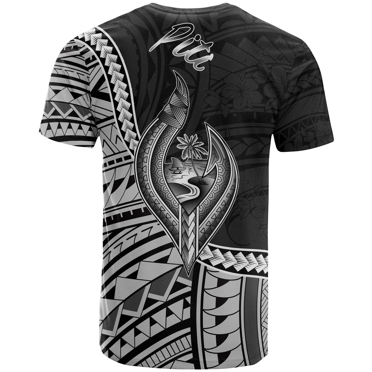 Guam T Shirt Piti Polynesian Patterns - Polynesian Pride