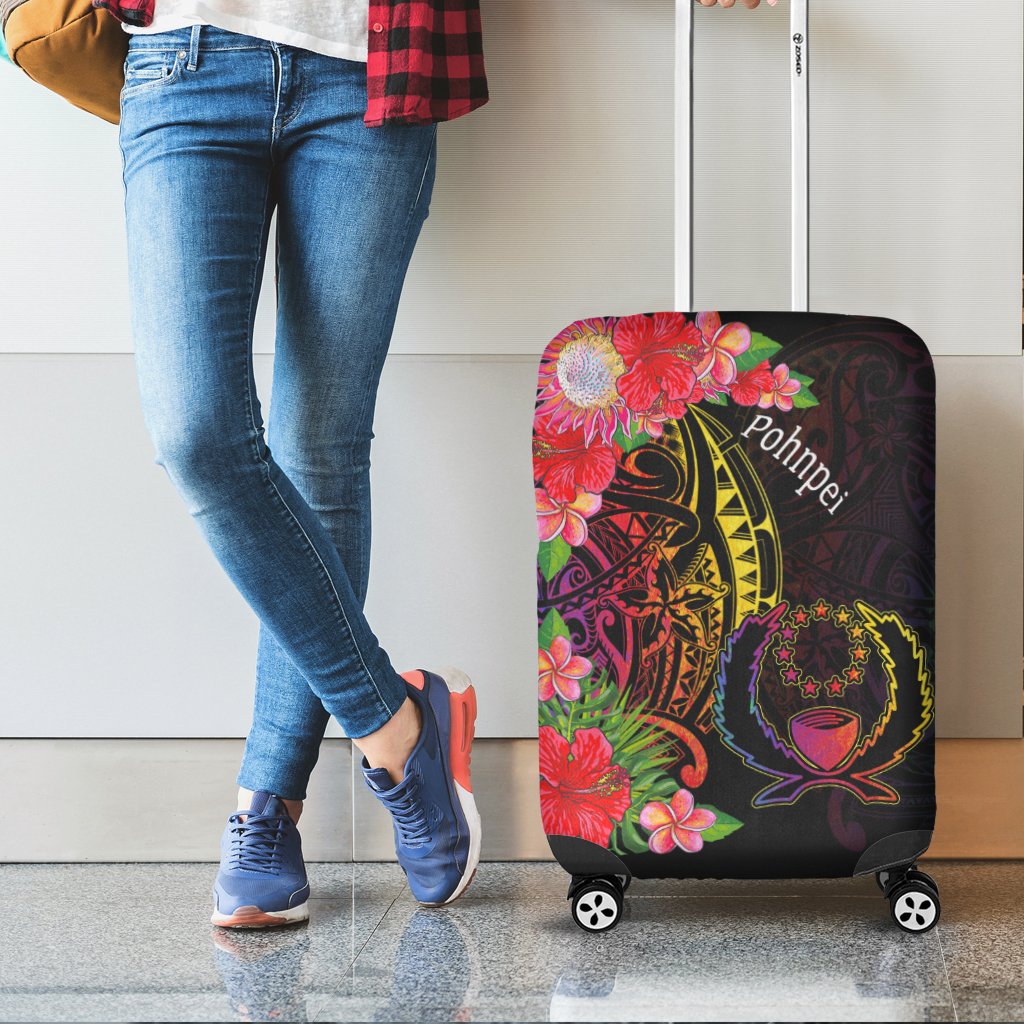 Pohnpei Luggage Covers - Tropical Hippie Style - Polynesian Pride