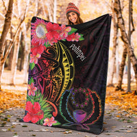 Pohnpei Premium Blanket - Tropical Hippie Style - Polynesian Pride