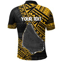 Cook Islands Tribal Custom Polo Shirt Island Map Manihiki Island LT7 - Polynesian Pride