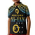 Vanuatu Proud To Be A Ni-Van - Polynesian Pattern Polo Shirt KID - Sanma Province LT7 Kid Black - Polynesian Pride