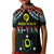 Vanuatu Proud To Be A Ni-Van - Polynesian Pattern Polo Shirt KID - Penama Province LT7 Kid Black - Polynesian Pride
