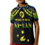 Vanuatu Proud To Be A Ni-Van - Polynesian Pattern Polo Shirt KID - Malampa Province LT7 Kid Black - Polynesian Pride