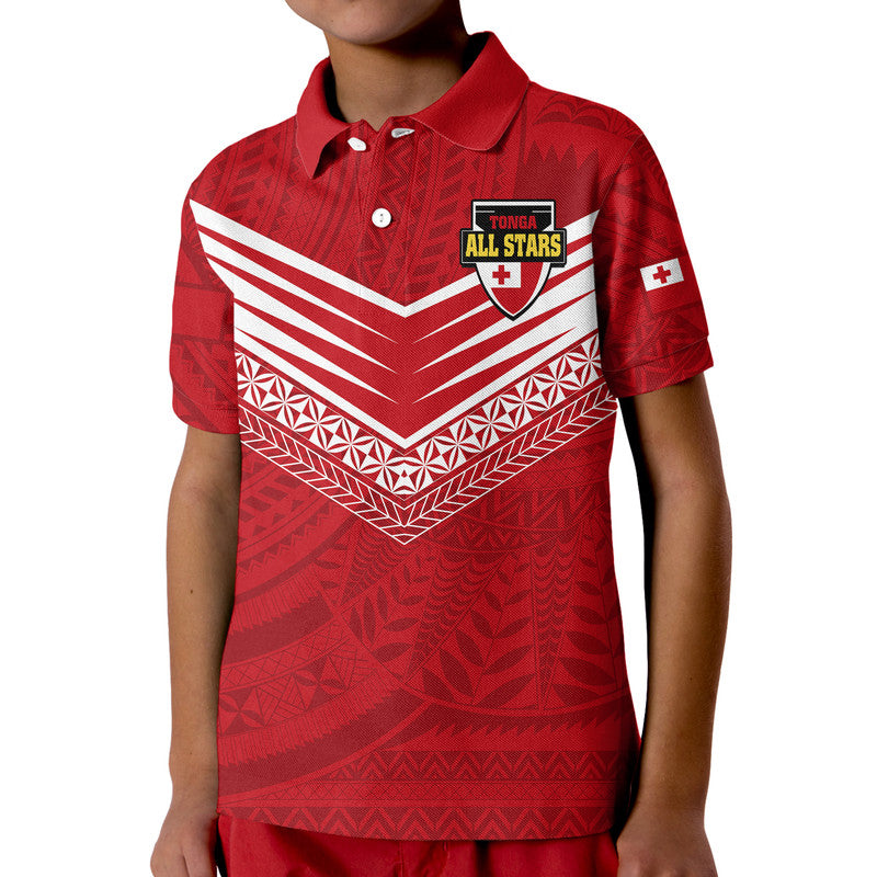 Custom Polynesian Pride Tonga Rugby Tongan Kupesi Ngatu Design Polo Shirt LT9 - Polynesian Pride
