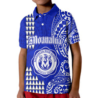 Hawaii Moanalua High School Polo Shirt Tribal Kakau LT9 - Polynesian Pride