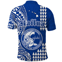 Hawaii Kailua High School Polo Shirt Tribal Kakau LT9 - Polynesian Pride