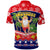 Hawaii Santa Kalikimaka Palm and Hibiscus Christmas Vibe Polo Shirt LT9 - Polynesian Pride