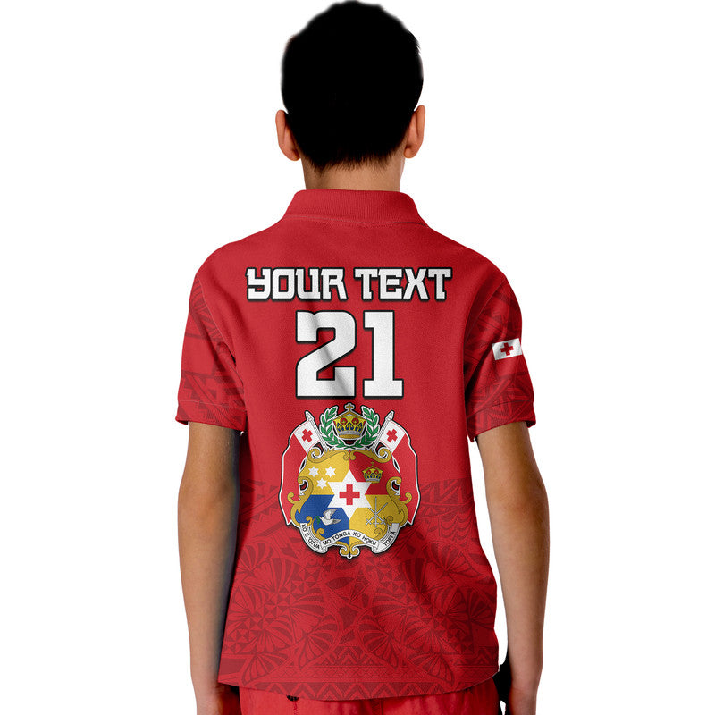 Custom Polynesian Pride Tonga Rugby Tongan Kupesi Ngatu Design Polo Shirt LT9 - Polynesian Pride
