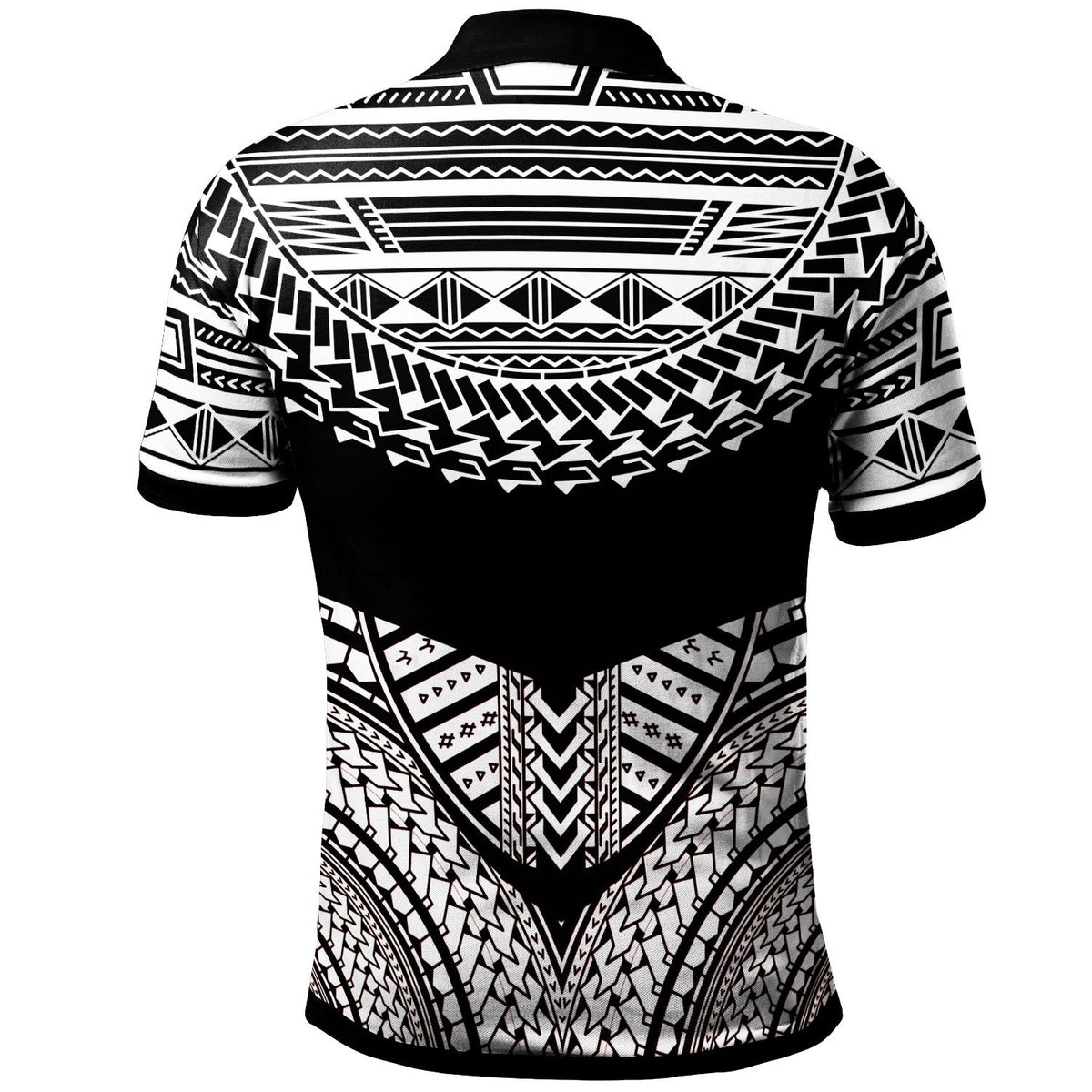 Cook Islands Custom Polo Shirt Tribal Pattern Cool Style White Color - Polynesian Pride