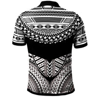 Vanuatu Custom Polo Shirt Tribal Pattern Cool Style White Color - Polynesian Pride
