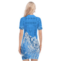 Apifoou College Tonga Polo Dress Kupesi Style - Ver02 LT7 - Polynesian Pride