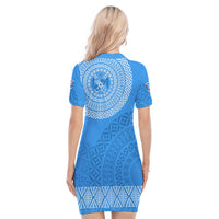Apifoou College Tonga Polo Dress Kupesi Style - Ver03 LT7 - Polynesian Pride