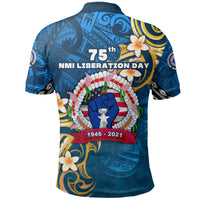 Northern Mariana Islands Polo Shirt Independence Day LT16 - Polynesian Pride