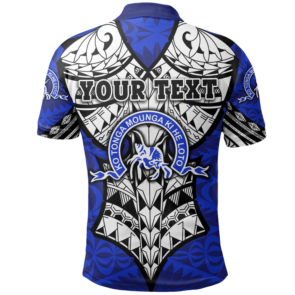 Custom Kolisi Ko Tupou College Tonga Polo Shirt Version Special 2 - Polynesian Pride