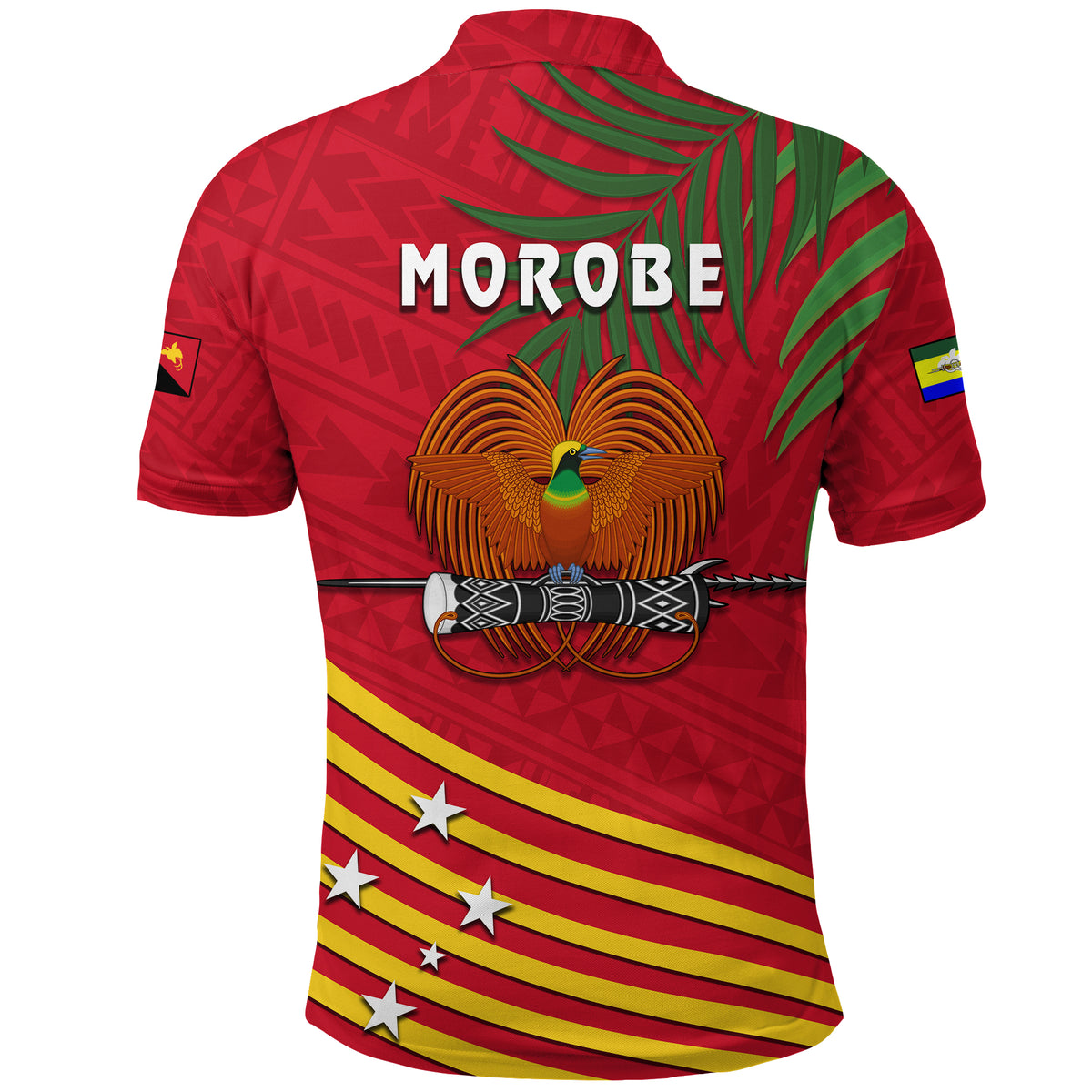 Morobe Province Polo Shirt Coconut PNG LT13 - Polynesian Pride
