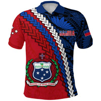Samoa Polynesian Polo Shirt Quotes LT13 - Polynesian Pride